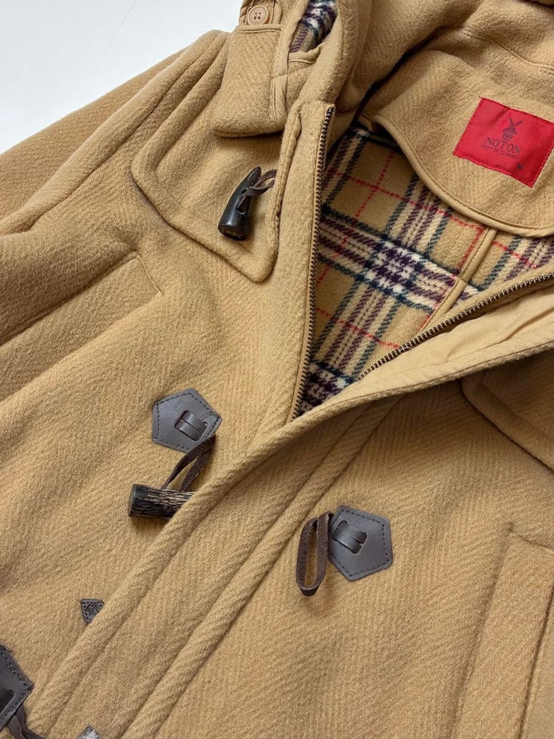 노튼 NOTON 00's 울 더플 후드 코트 PN5580 상품이미지3