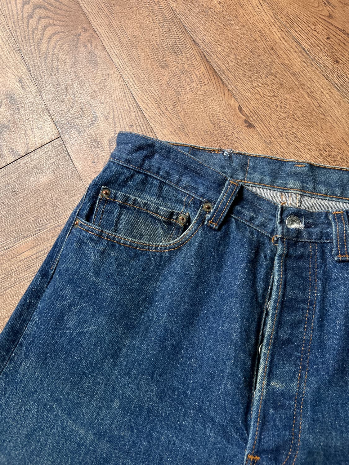 [34]80's 리바이스 501 Made in USA 데님 팬츠 S17 상품이미지4