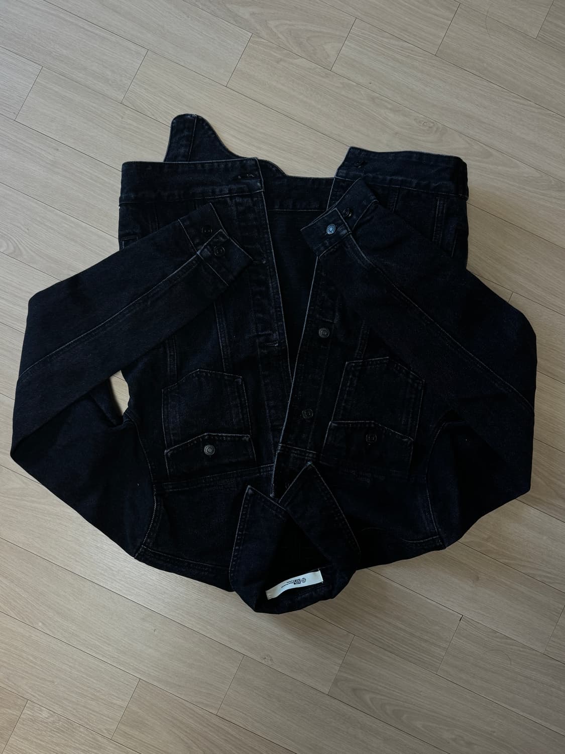 Mpa Trucker jacket black 상품이미지3