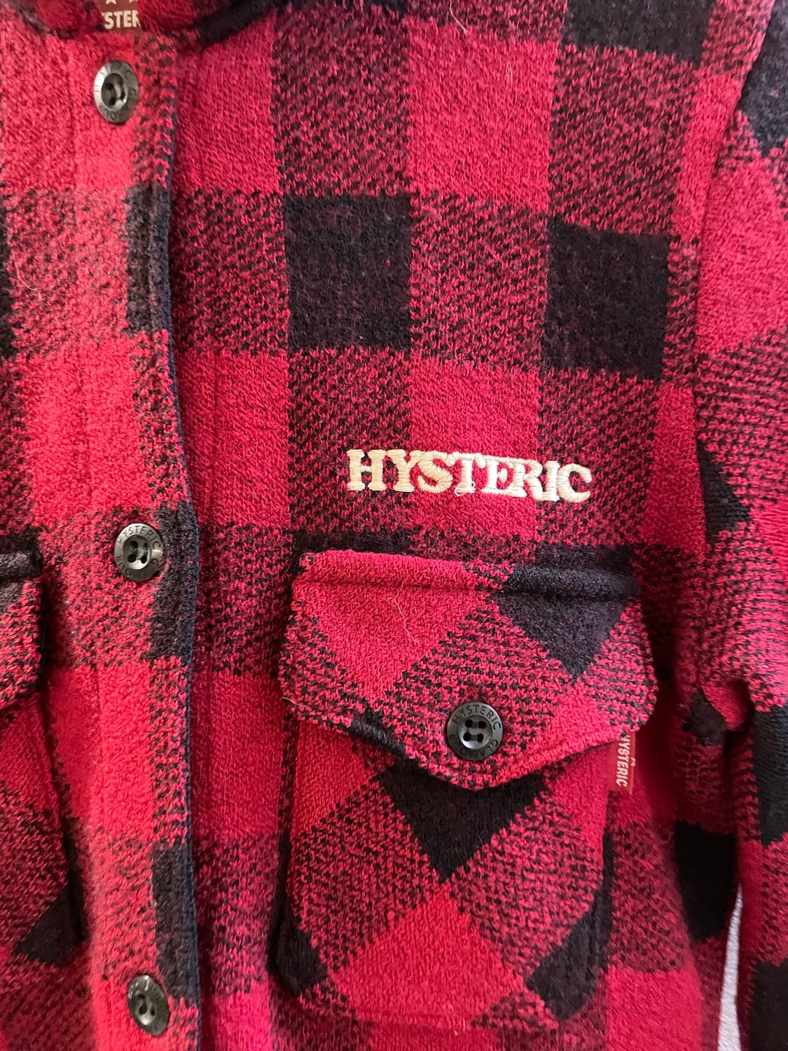  HYSTERIC GLAMOUR 니트 셔츠 상품이미지5