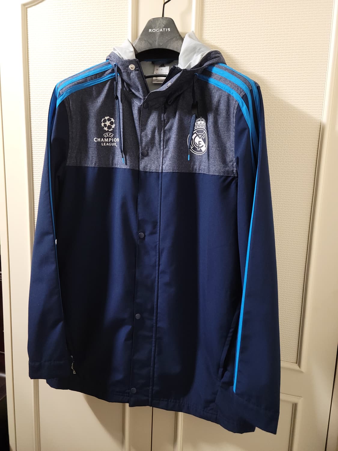 Adidas Tiro UCL 아디다스 티로 레알 마드리드 정품 레인 자켓 상품이미지2