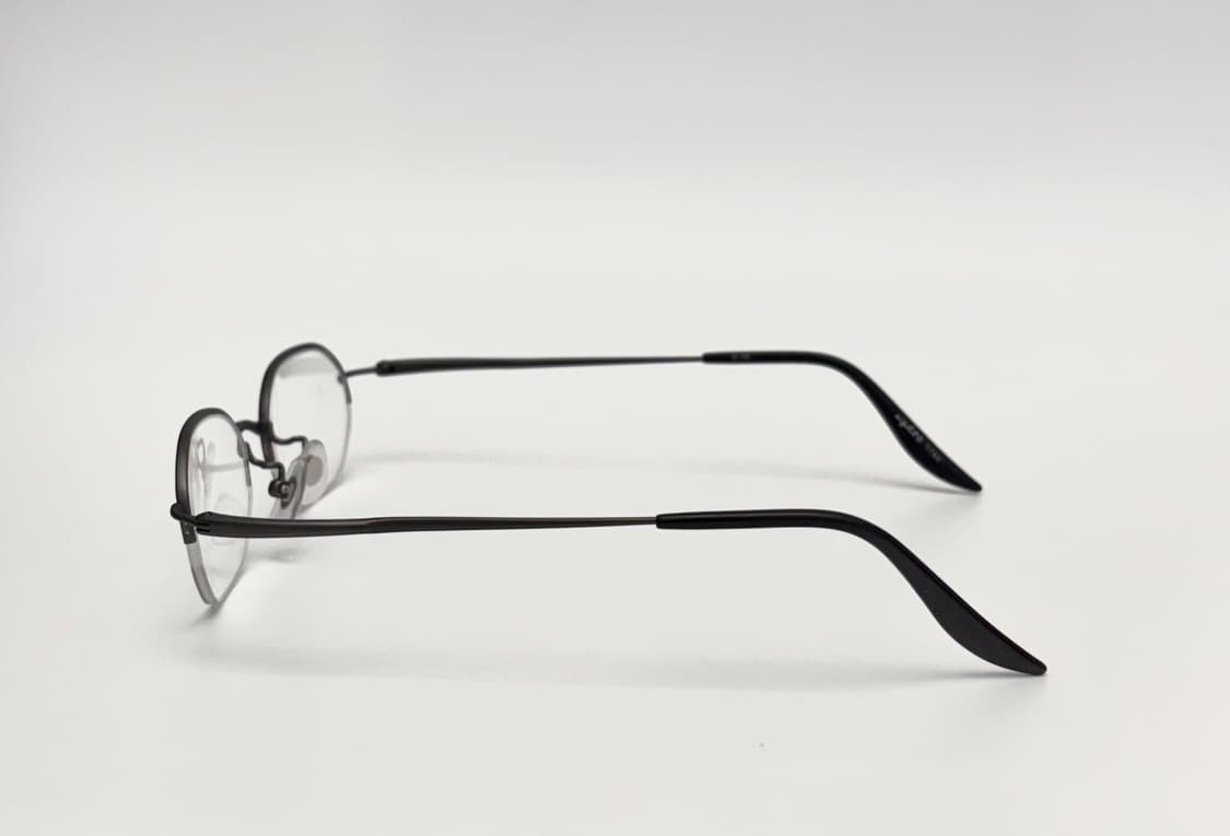 일본 빈티지 반무테 안경 상품이미지3