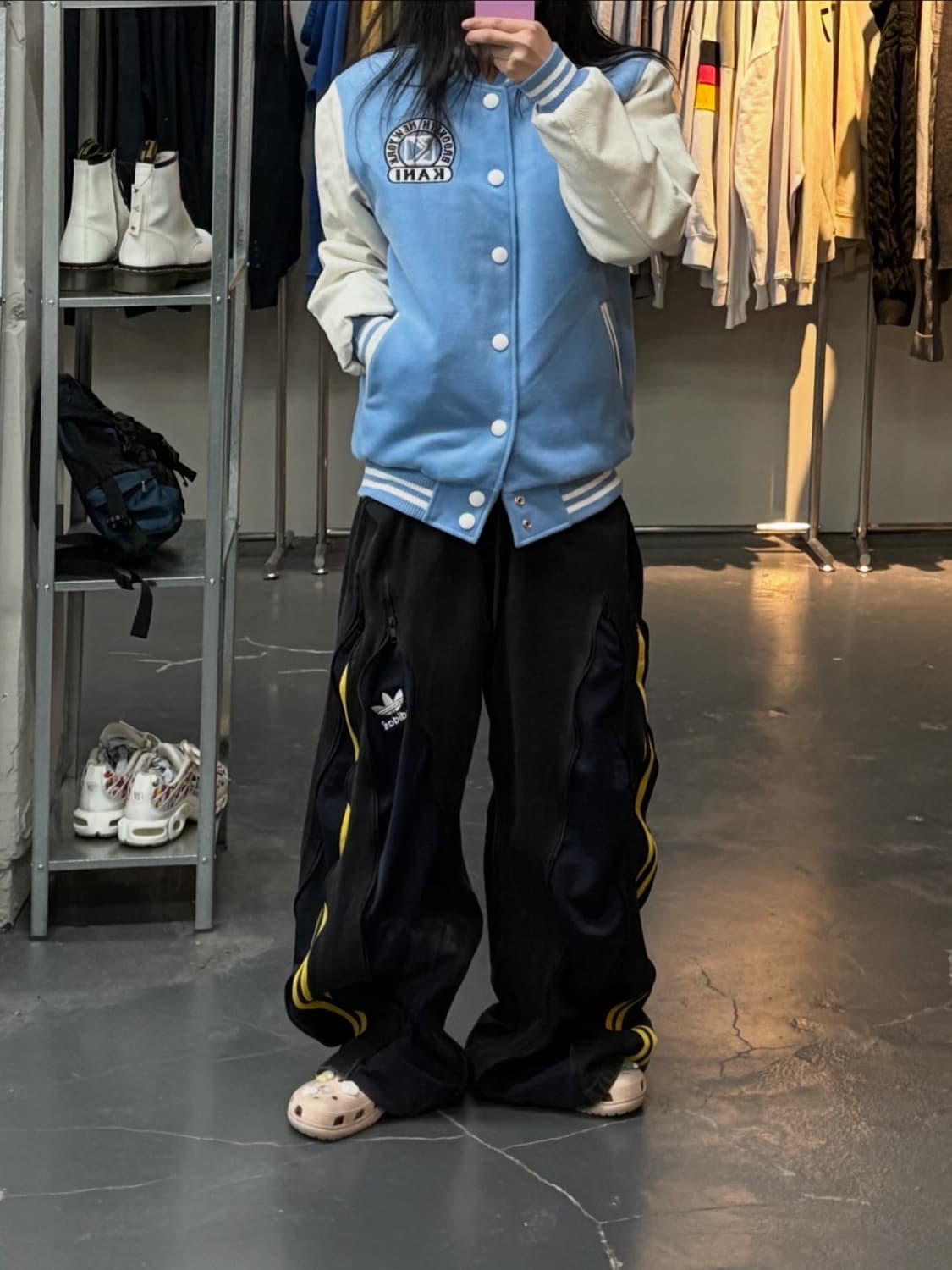 칼카니 빅로고 바시티 자켓 A2892 상품이미지1