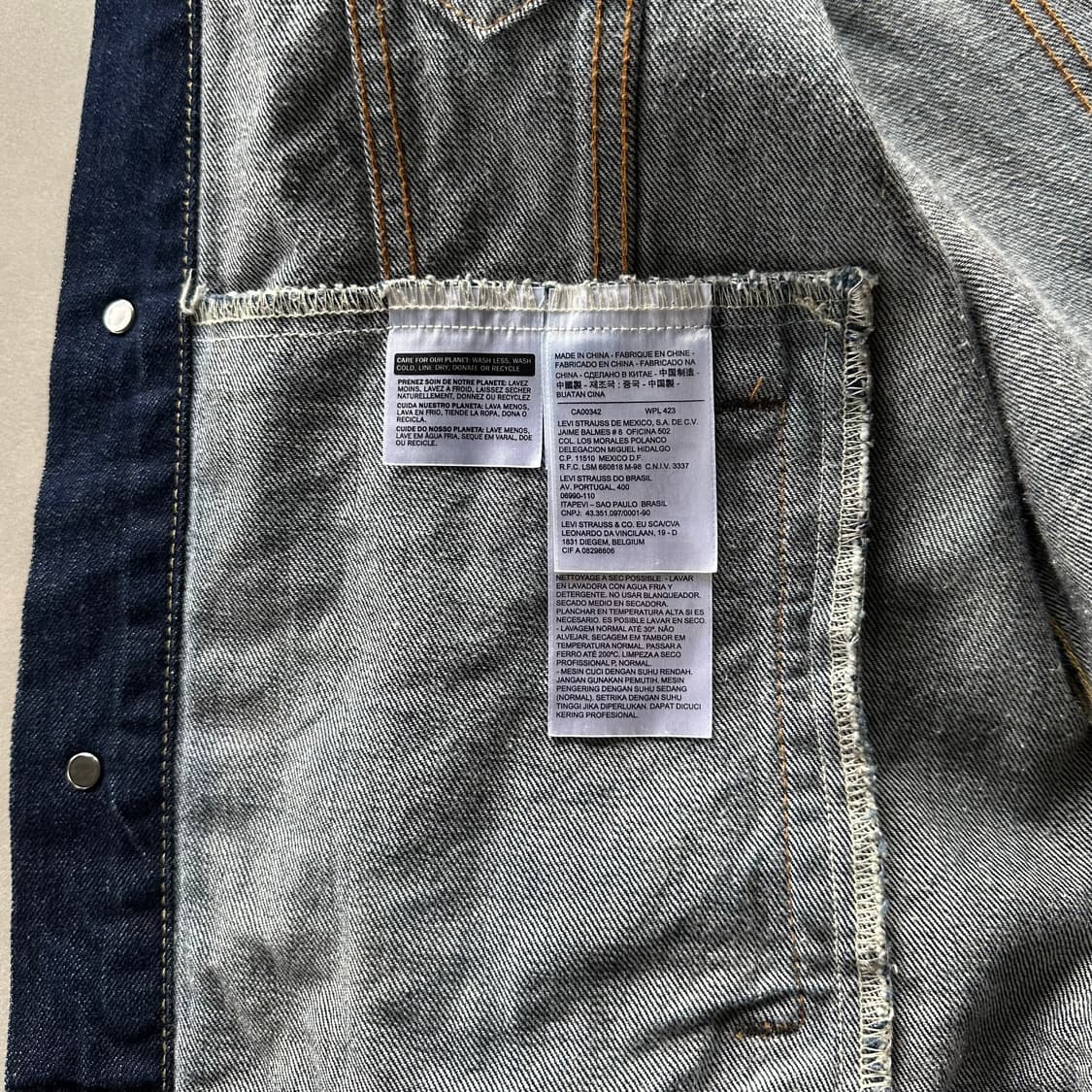 [L]리바이스 Levi's 클래식 3세대 데님 트러커 자켓 상품이미지9
