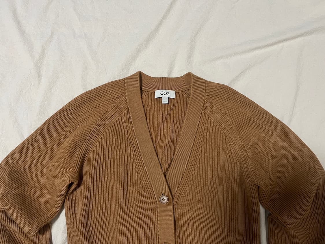 Cos 코스 리브드 니트 가디건 상품이미지3
