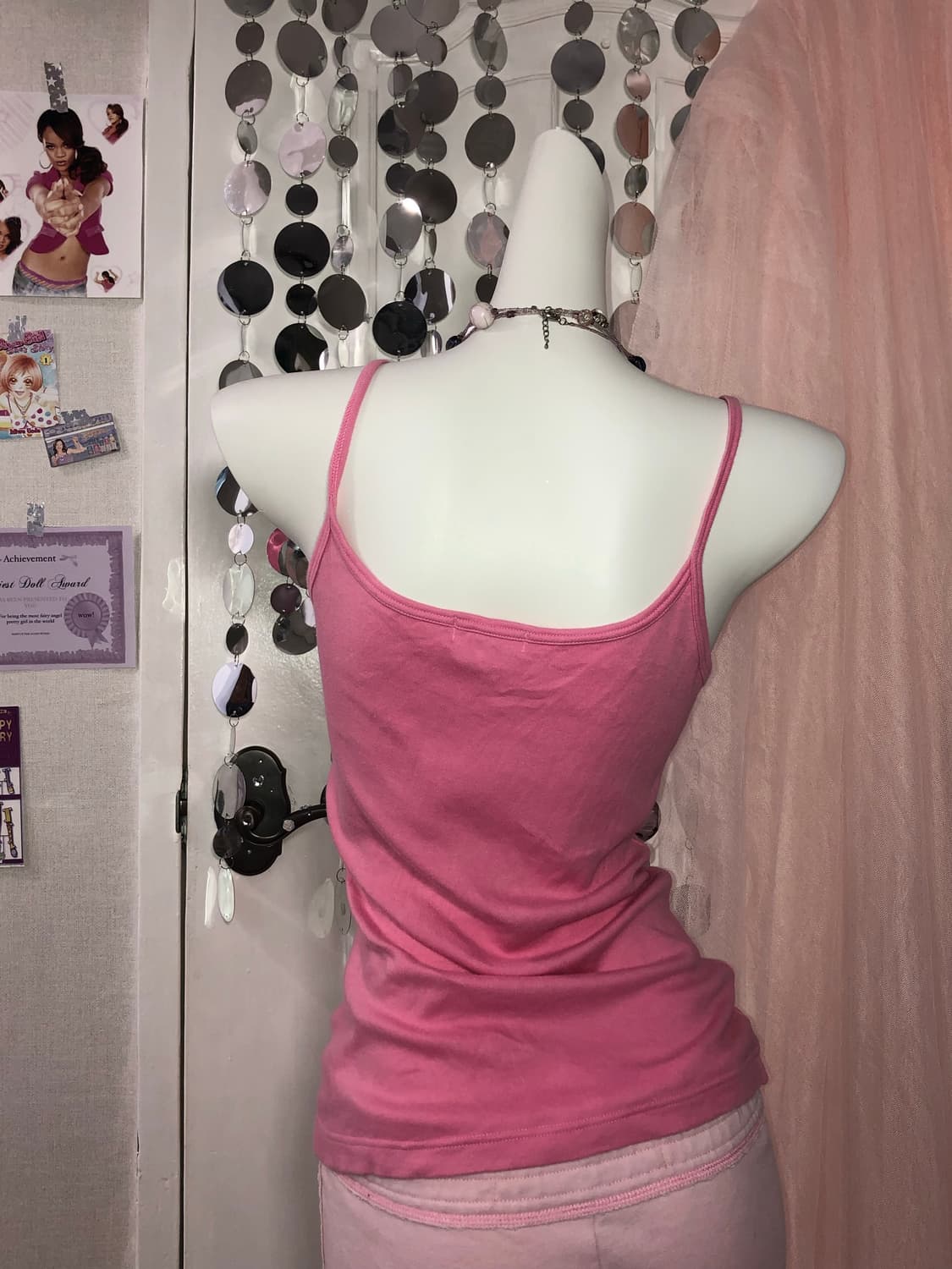 Pink sleeveless 상품이미지2