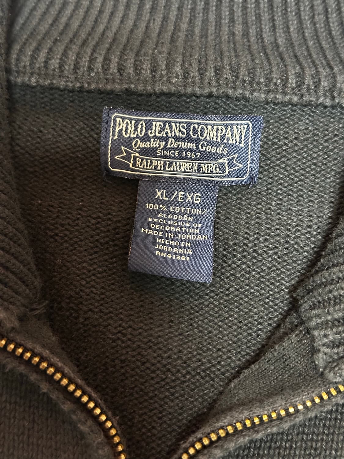 폴로진스 하프집업니트  상품이미지2