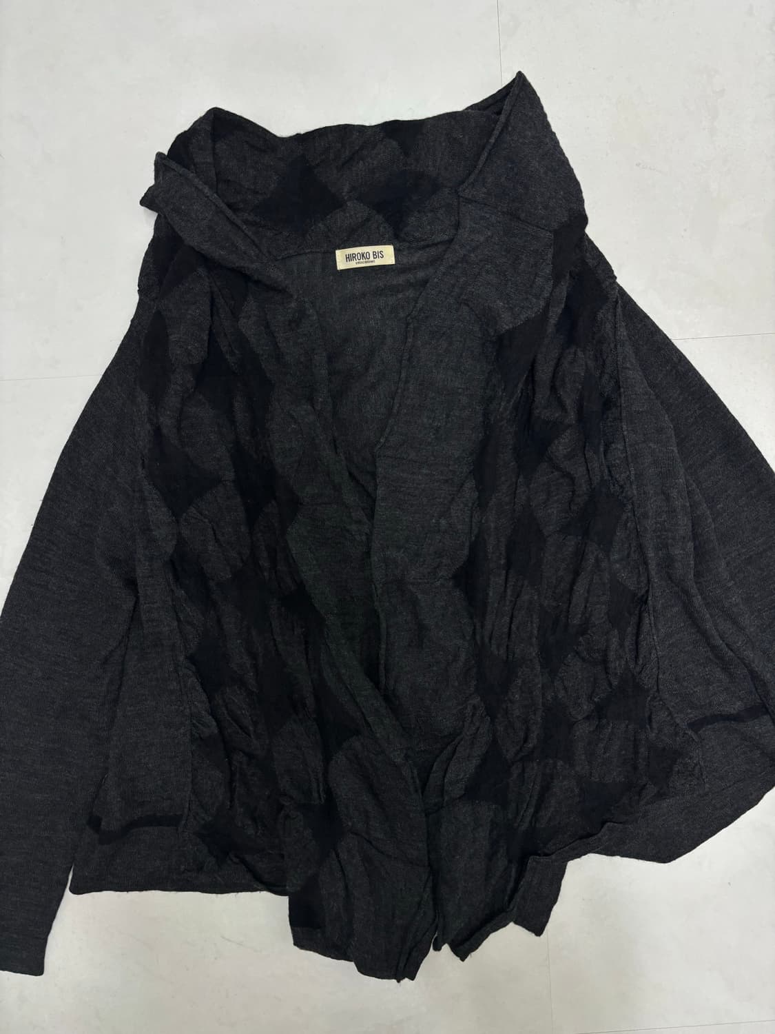 HIROKO BIS ARGYLE CARDIGAN 상품이미지9