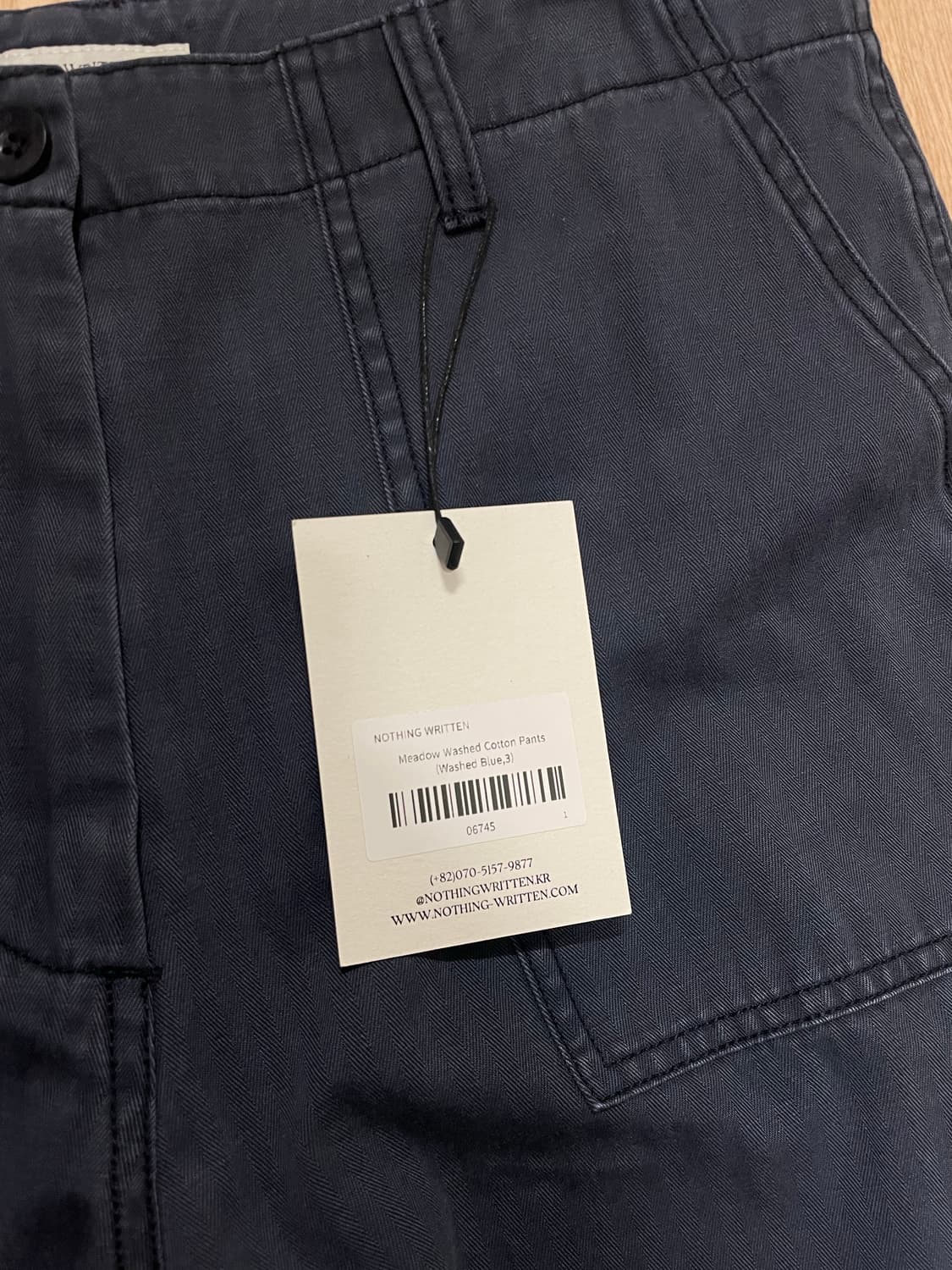 낫띵리튼 Meadow Washed Cotton Pants 상품이미지3