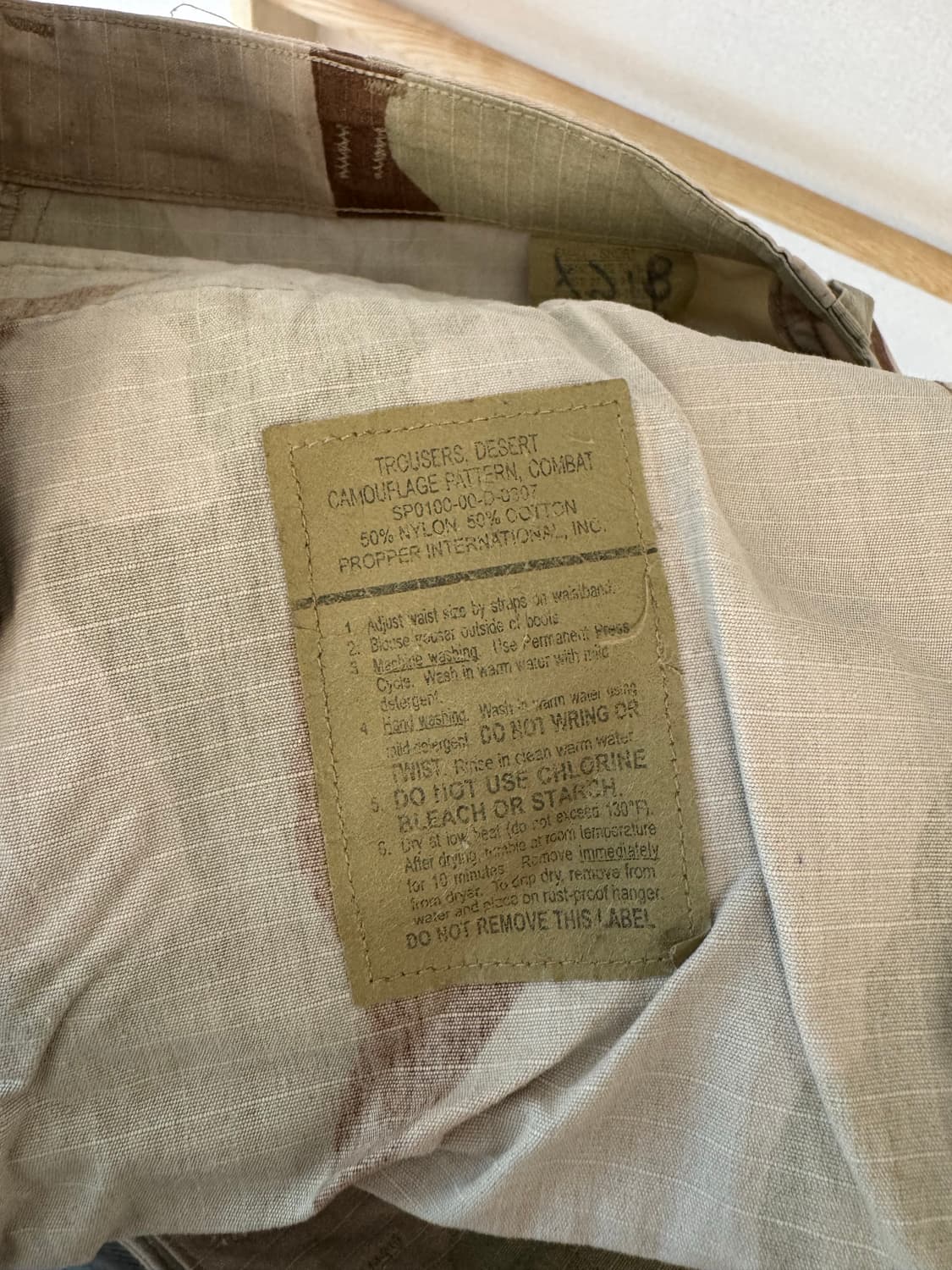 (28)미군 사막 데저트 카모 팬츠 카고 바지 S 상품이미지6