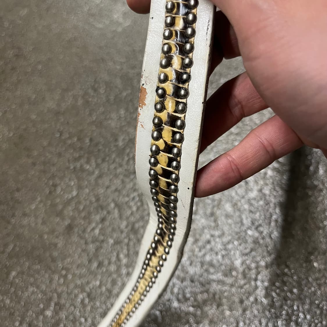 빈티지 스터드 벨트 (~32) 상품이미지3