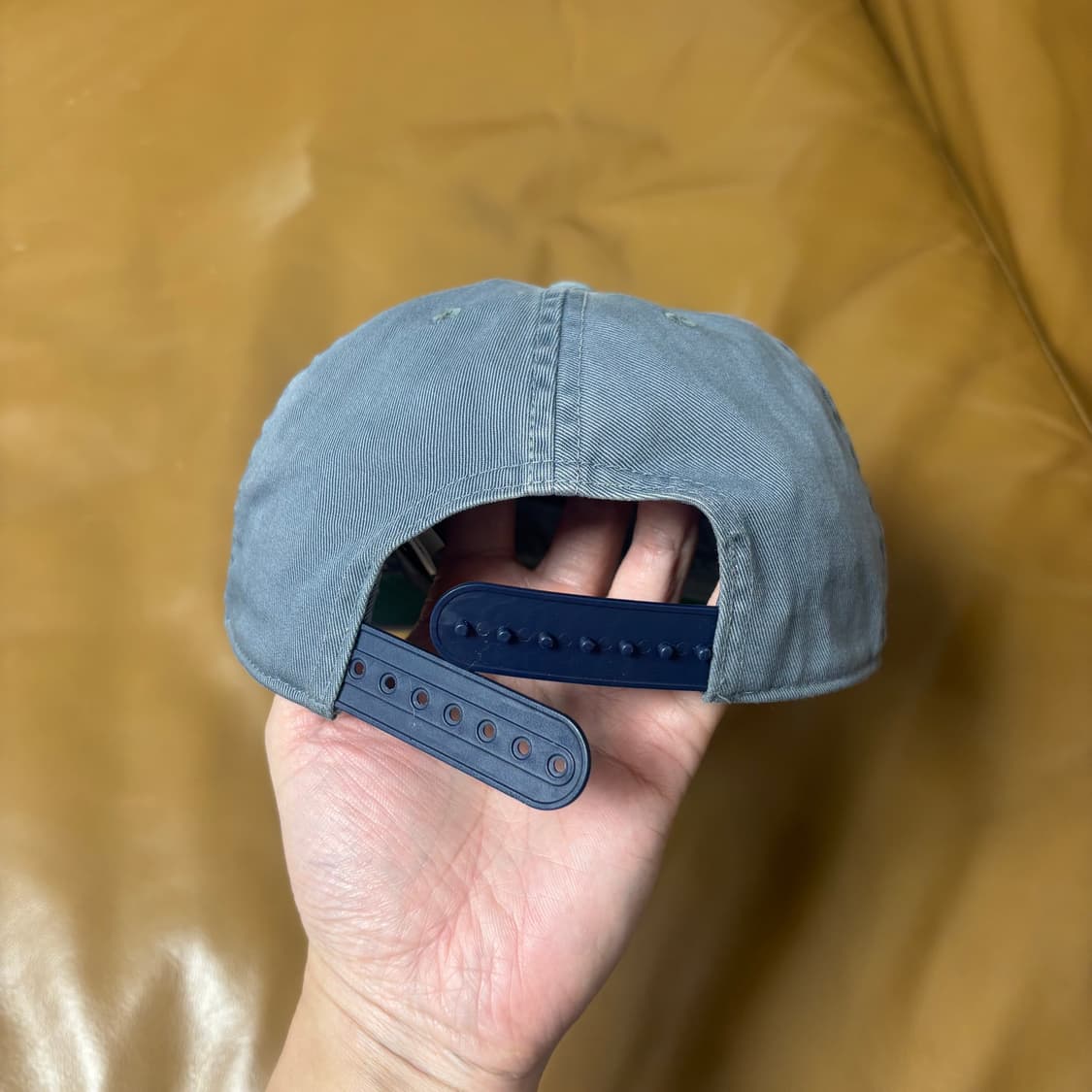 RRL 더블알엘 랄프로렌 폴로 윙로고 6패널 볼캡 모자 미드나잇 블루 상품이미지7