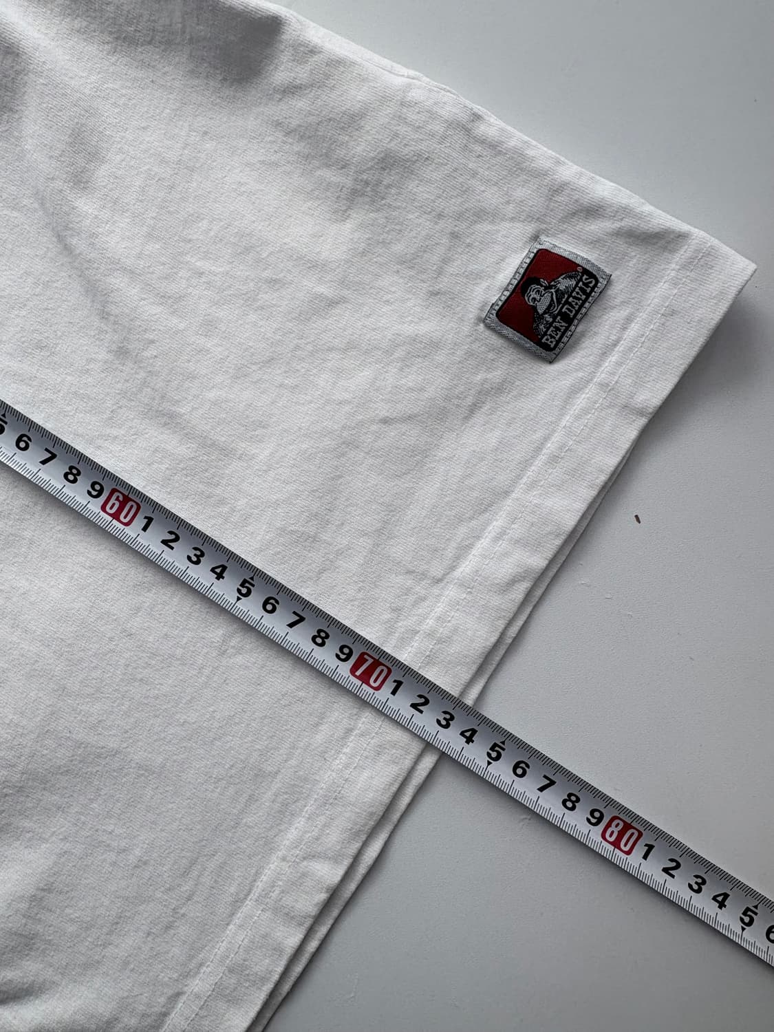 벤데이비스 빅로고 화이트 슬리브 상품이미지7