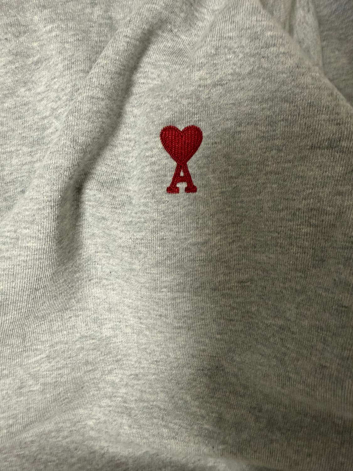 아미 그레이 후드티 상품이미지2