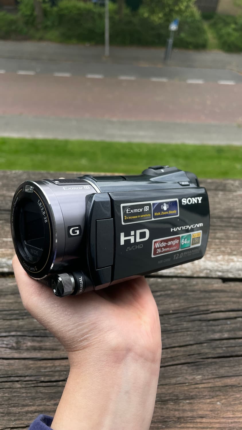 6/14까지 판매! 민트급) 소니 HDR-CX550 빈티지 캠코더 카메라 상품이미지1