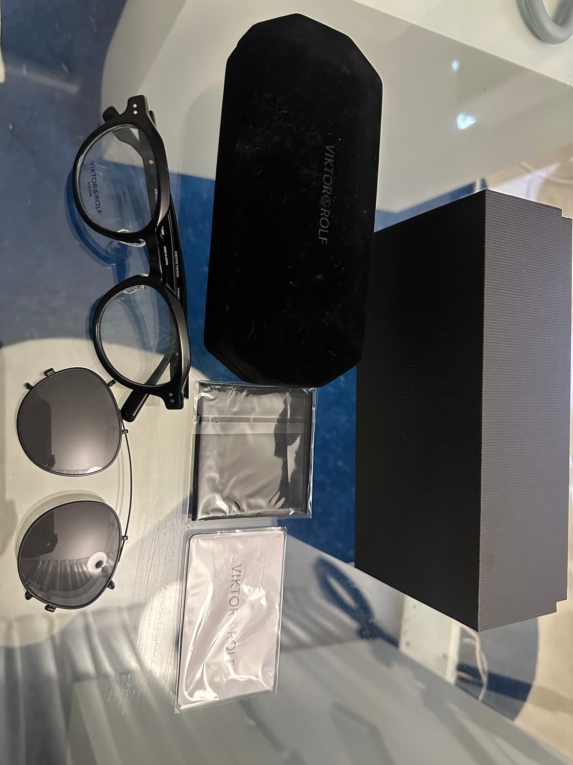 빅터엔롤프 VR-058 블랙 안경& 선글라스 새상품 상품이미지2