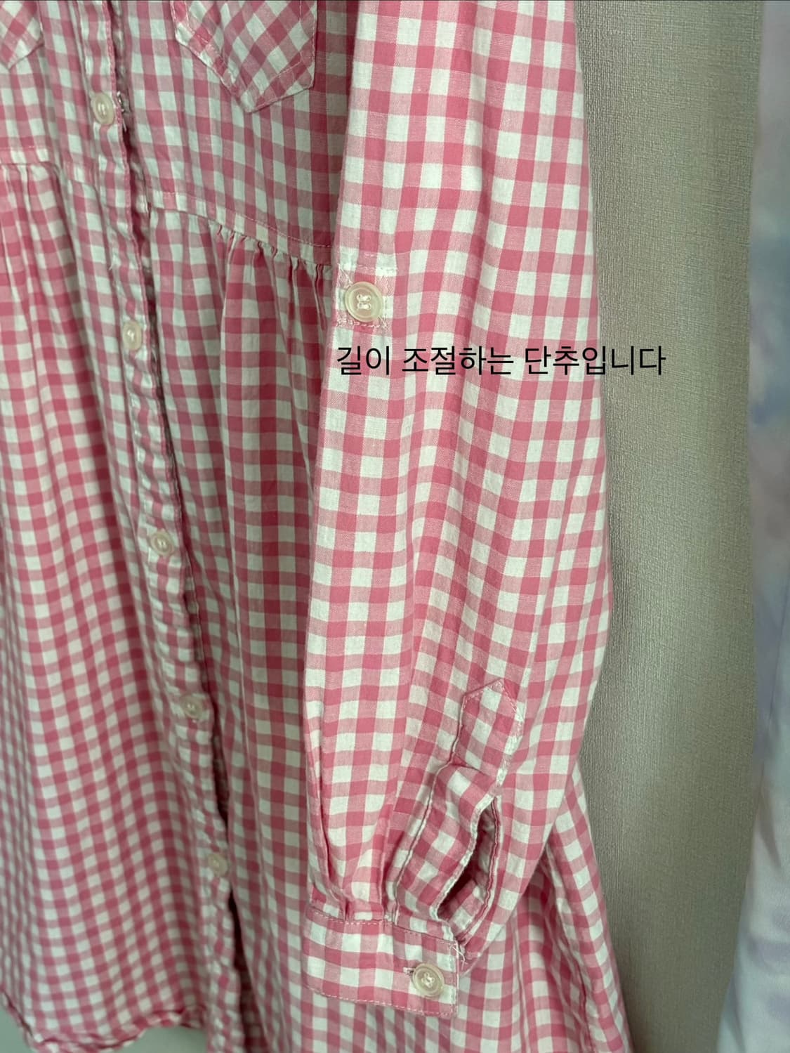 핑크 셔츠 상품이미지3