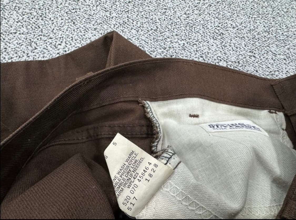 리바이스 517 스타프레스 팬츠 90s 상품이미지4