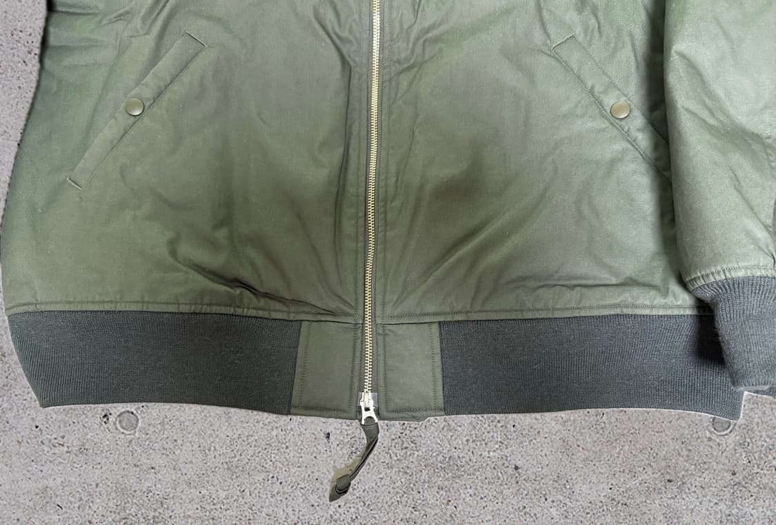 [XL] 23FW 나나미카 인슐레이션 바시티 모스그린 상품이미지4