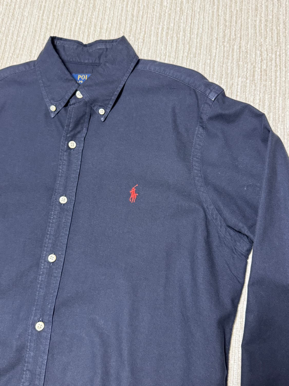 M) 폴로 셔츠 네이비 클래식핏 상품이미지3