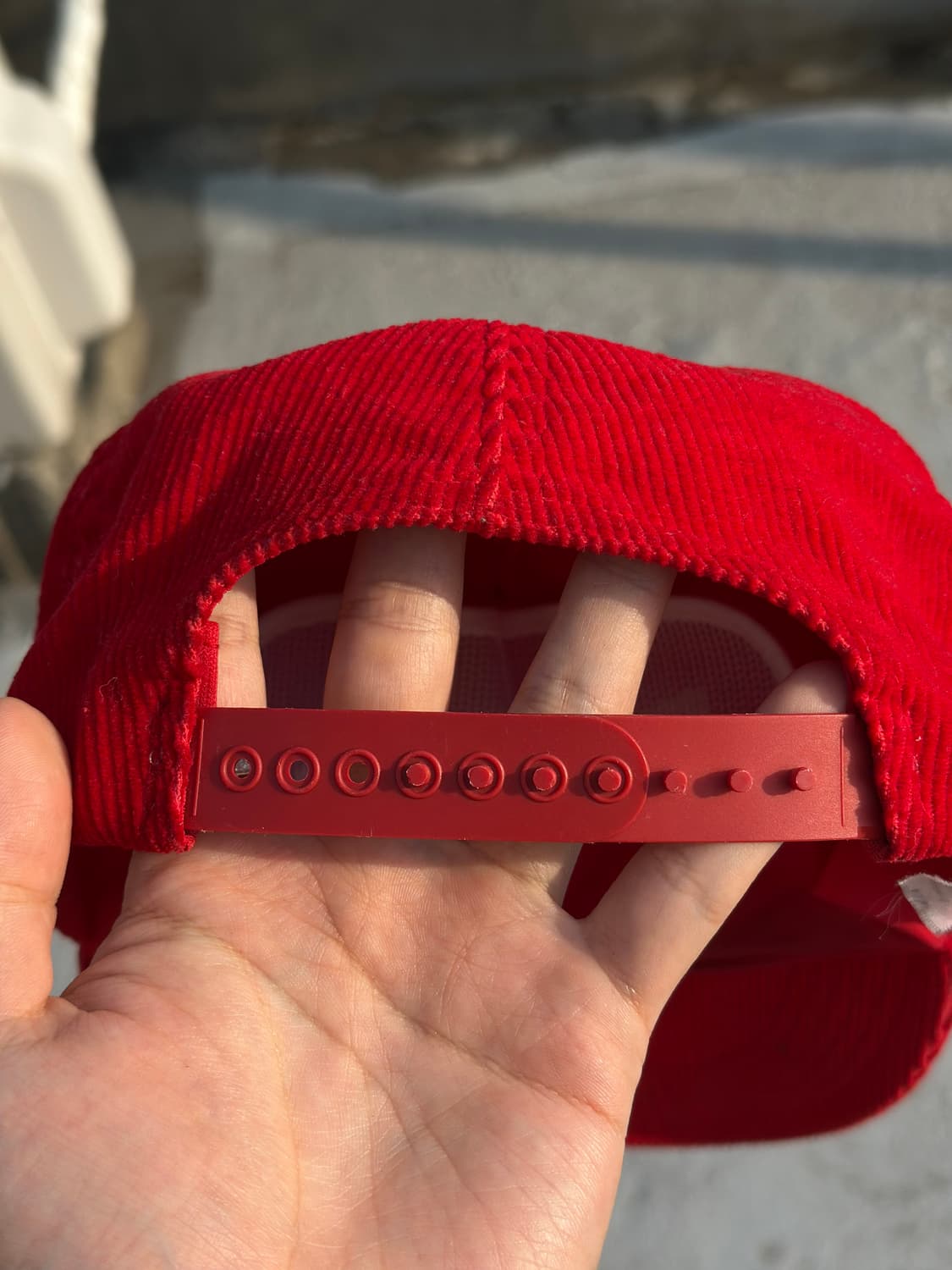 90S Marlboro 빈티지 말보로 코듀로이 모자 상품이미지3