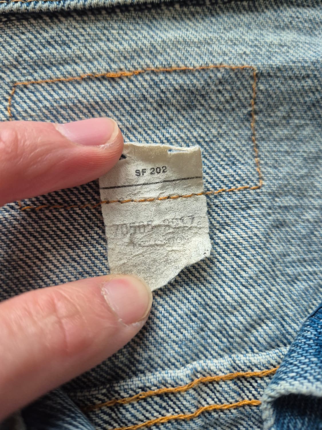 90년대 빈티지 리바이스 데님 자켓 상품이미지4