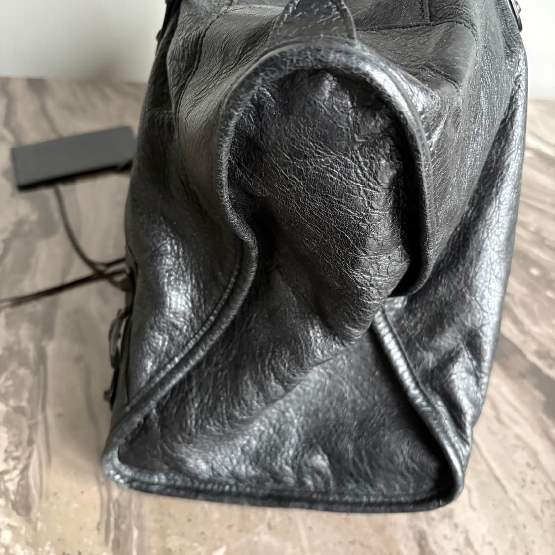 발렌시아가 모터 워크 토트백 블랙 상품이미지6