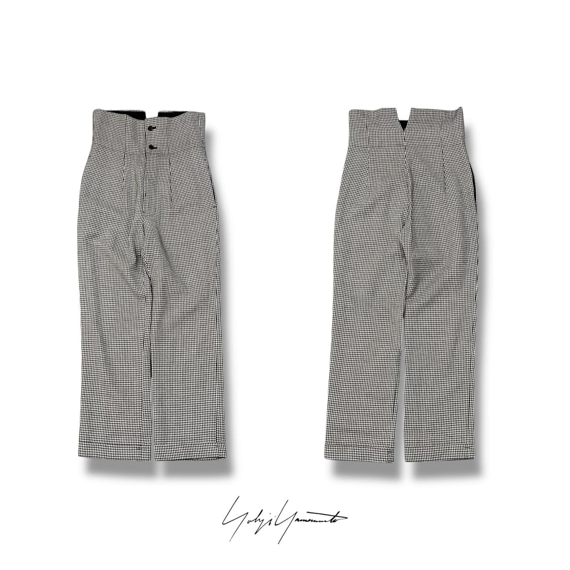  요지야마모토 패턴 팬츠 y14195 상품이미지1