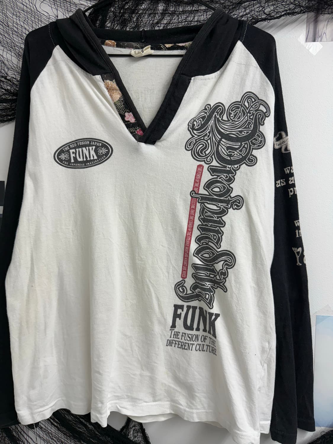 Oriental mood printing hoodie longsleeve 상품이미지4