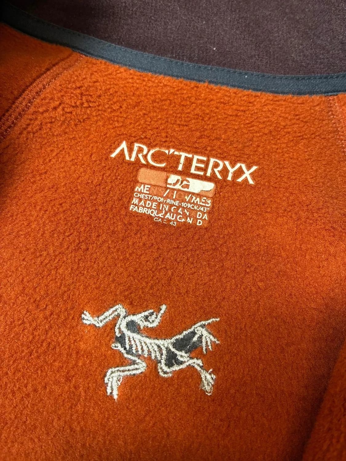 아크테릭스 ARC'TERYX 폴라텍 플리스 자켓 PN8905 상품이미지7