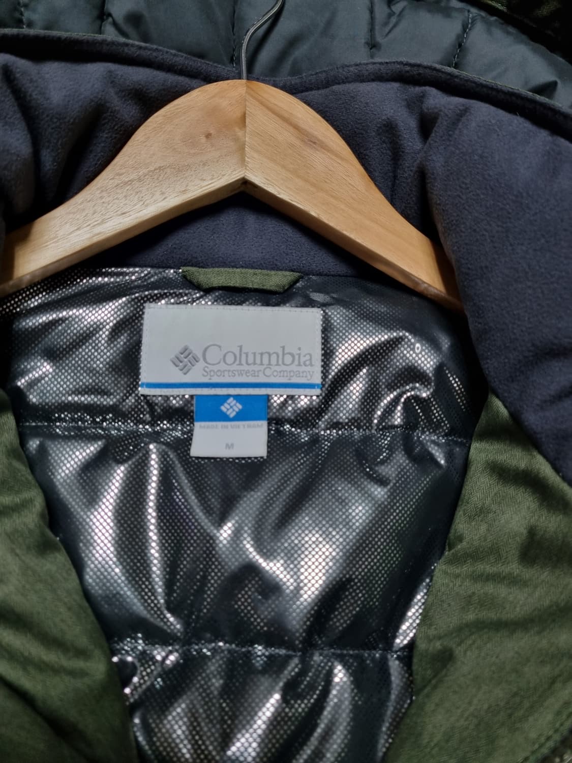 콜롬비아 남성 하프패딩 상품이미지2