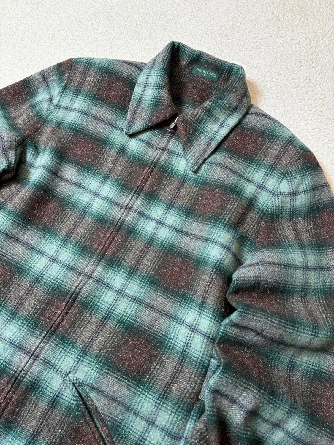 HEARTLAND 00's 재팬 기어 플란넬 울 자켓 PN7009 상품이미지2