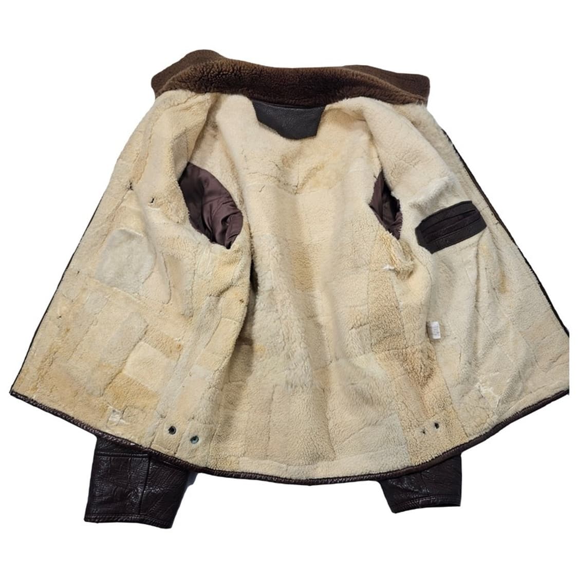 빈티지 양가죽 무스탕 M 상품이미지2