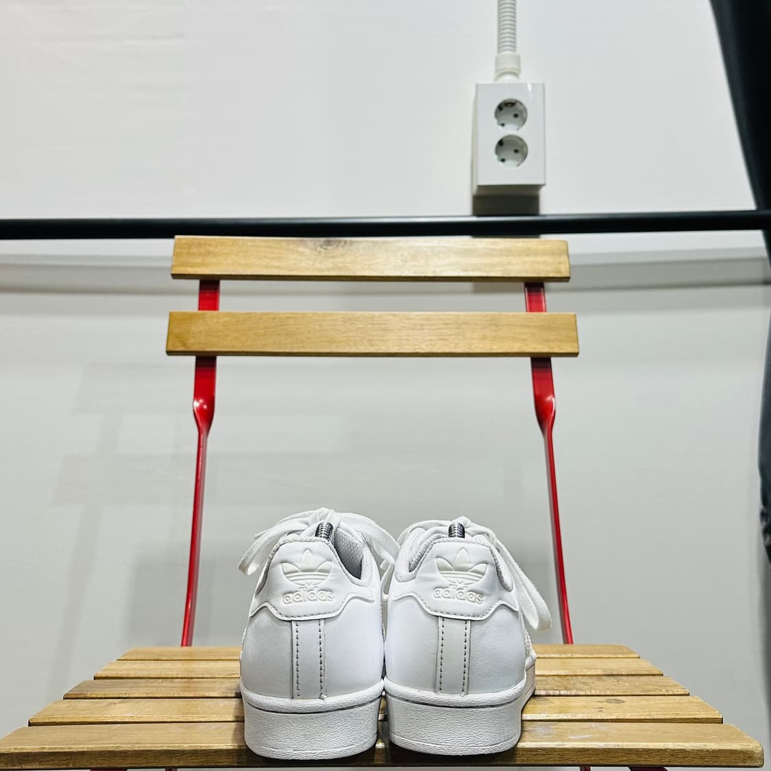 240) 아디다스 운동화 여성 여자 신발 슈퍼스타 화이트 상품이미지4