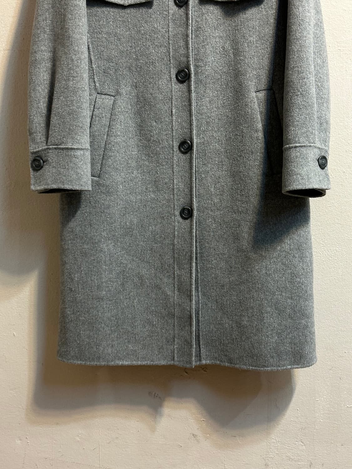 더 핸드메이드 울 블렌드 코트 상품이미지3