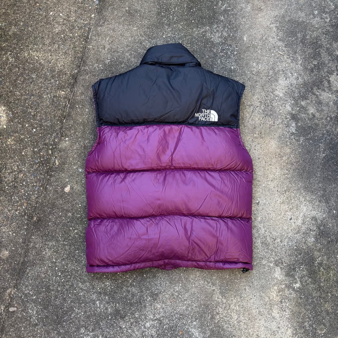 노스페이스 눕시 퍼플 패딩 조끼 90 상품이미지6