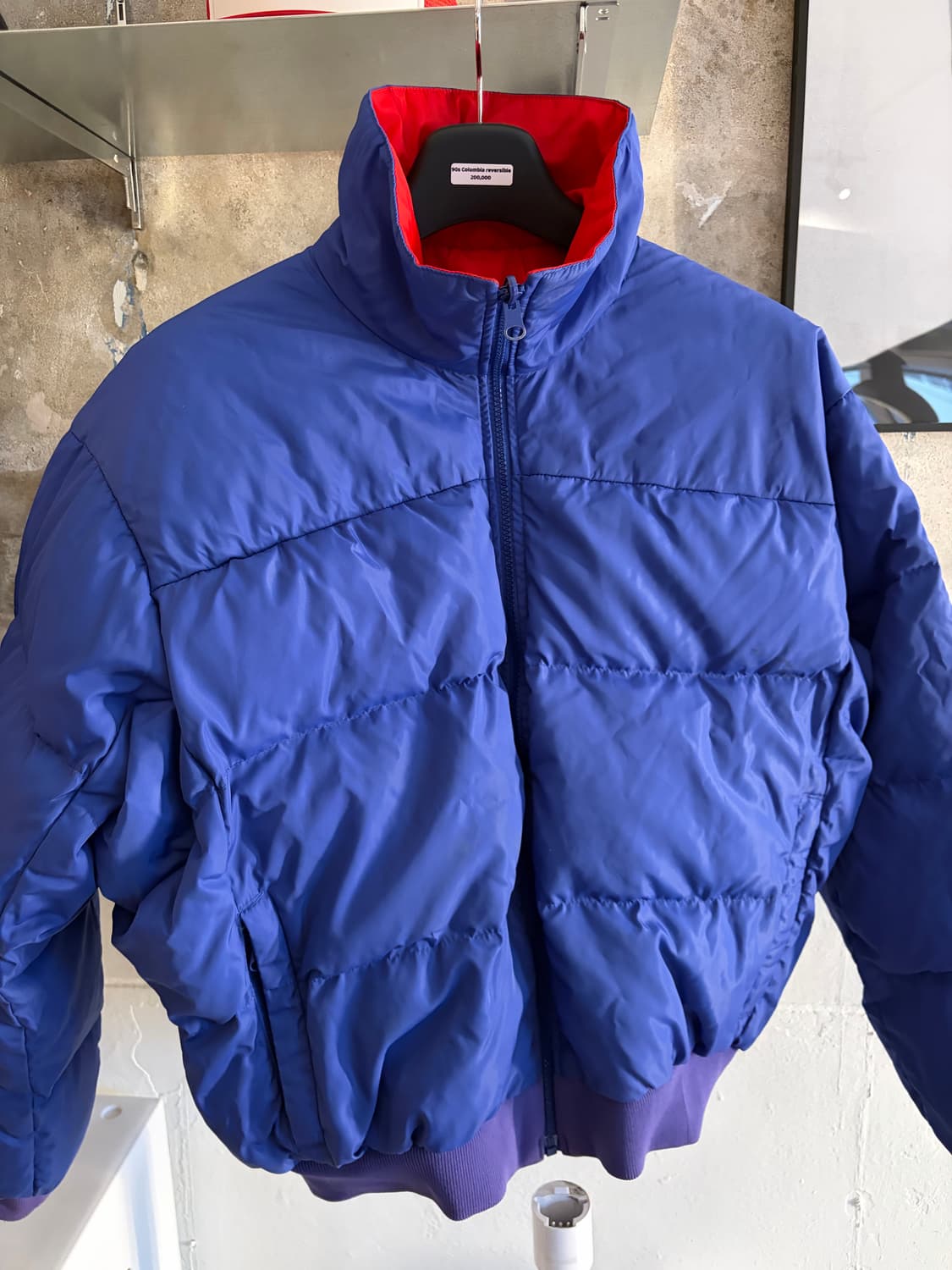 90s 콜롬비아 리버서블 푸퍼 상품이미지1
