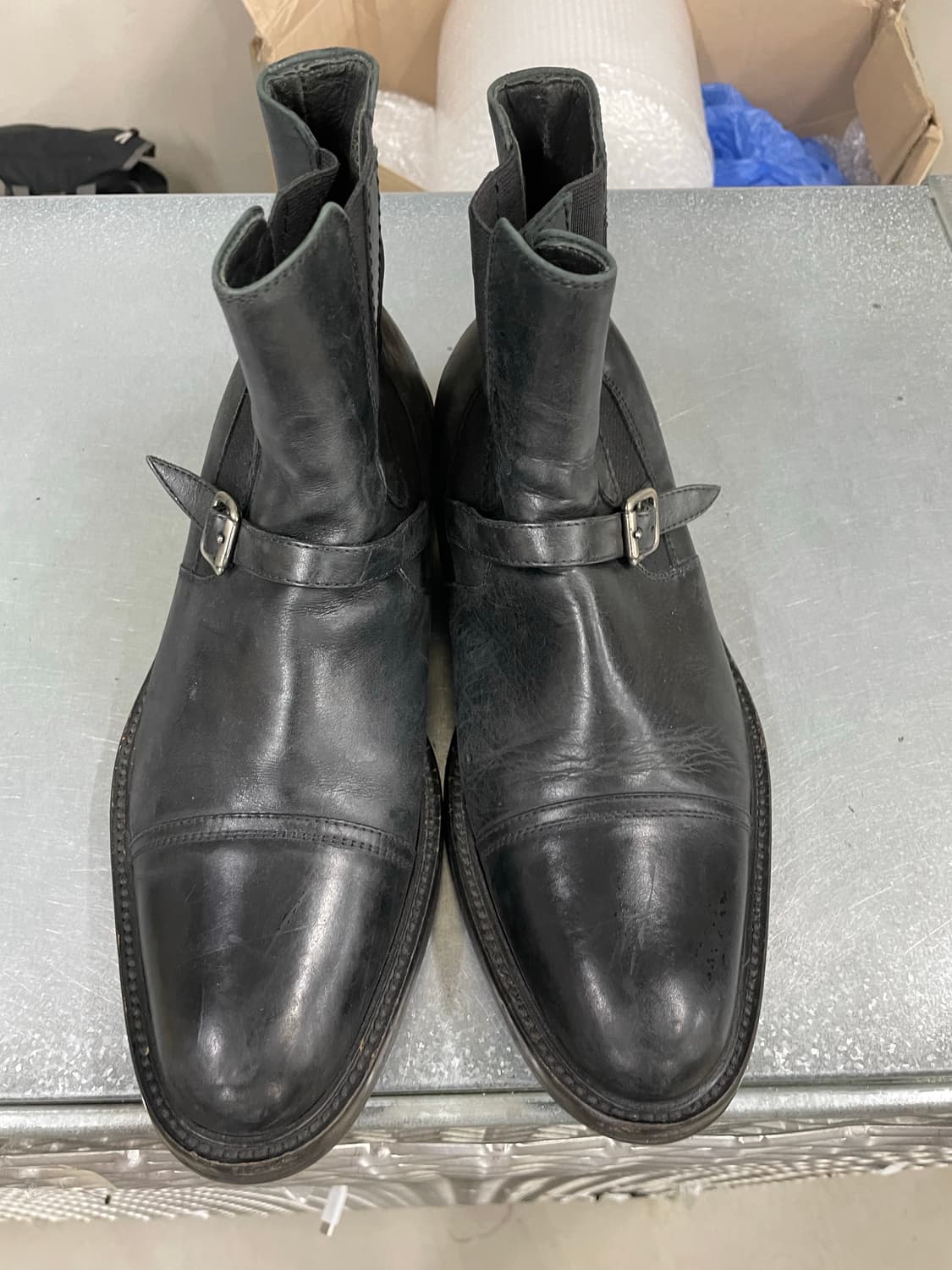 제이앤엠 레더 첼시 부츠 블랙 8.5 상품이미지5