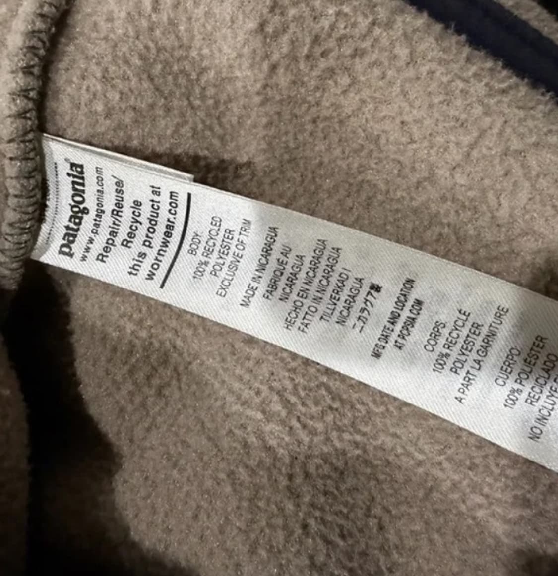 L 파타고니아 신칠라 씨버드그레이 상품이미지4