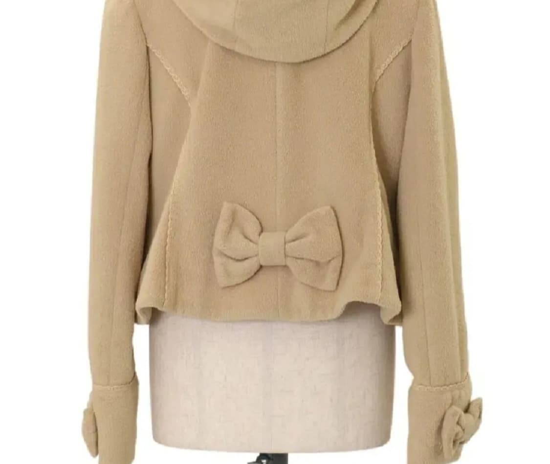 엔젤릭프리티 리본 하트 숏코트 라떼갸루 리즈리사 엑시즈팜 상품이미지3