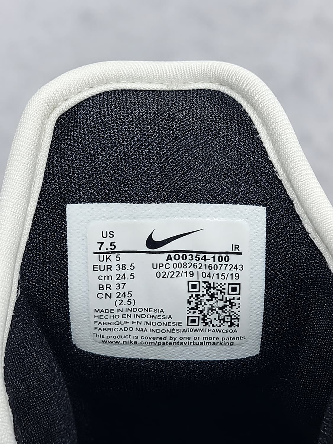 y2k 나이키 줌 2K 오레오 문 파티클 화이트 운동화235~240 상품이미지10