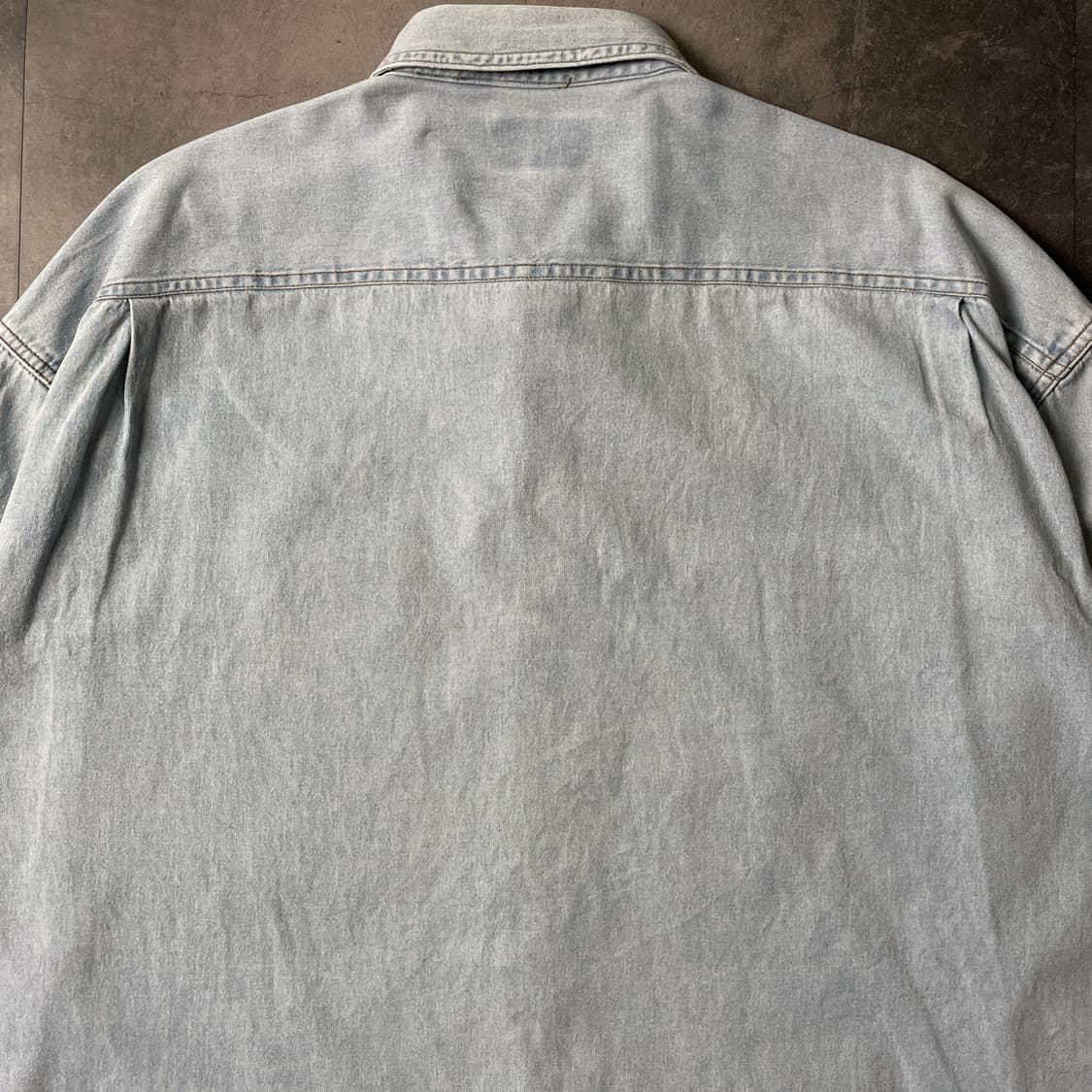 TEXX 빈티지 다운버튼 코튼 데님 셔츠 A00673 상품이미지9
