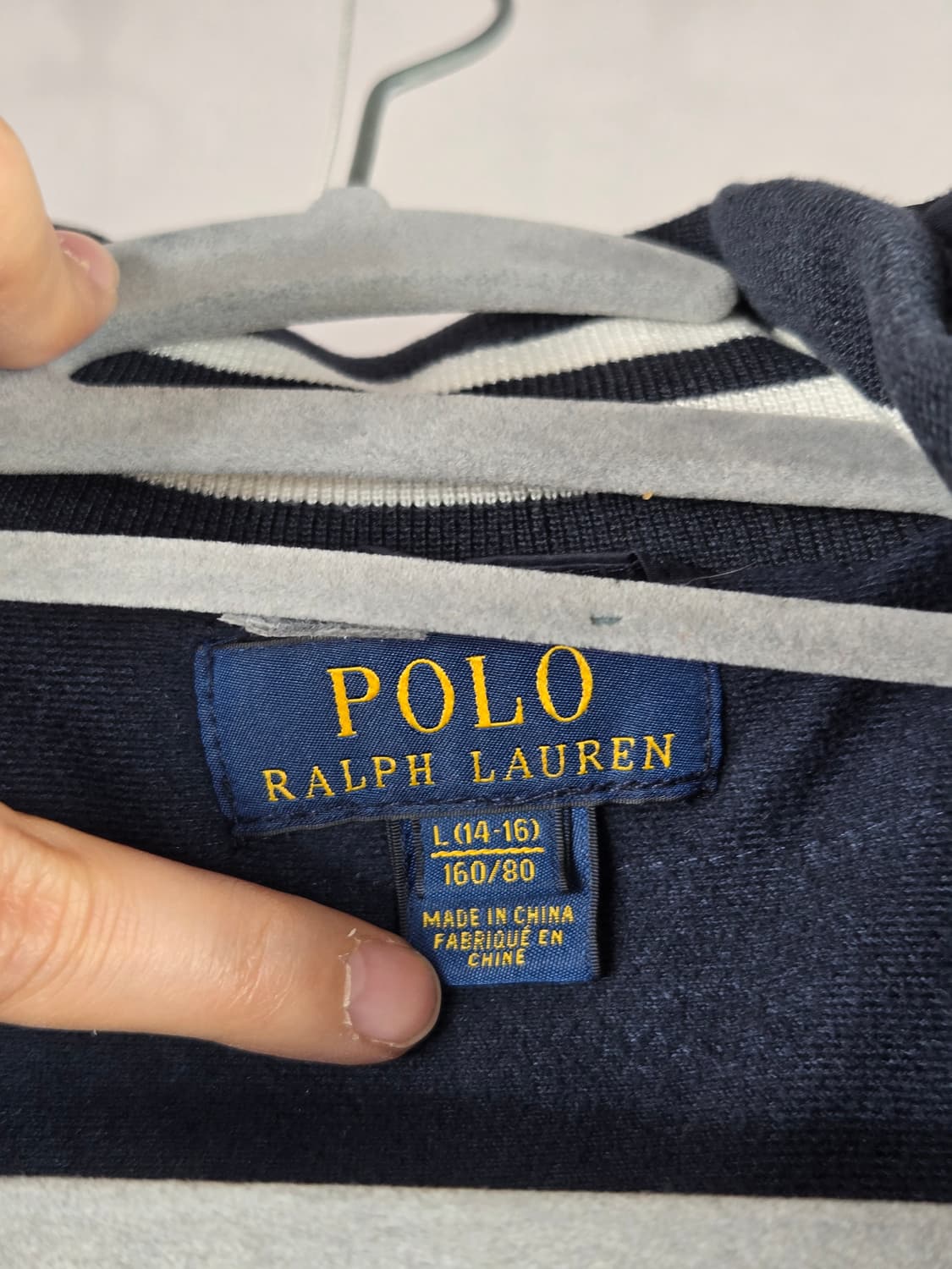 [무료배송]폴로 랄프로렌 키즈 L(14-16세) 얇은 패딩 자켓 정품 상품이미지7