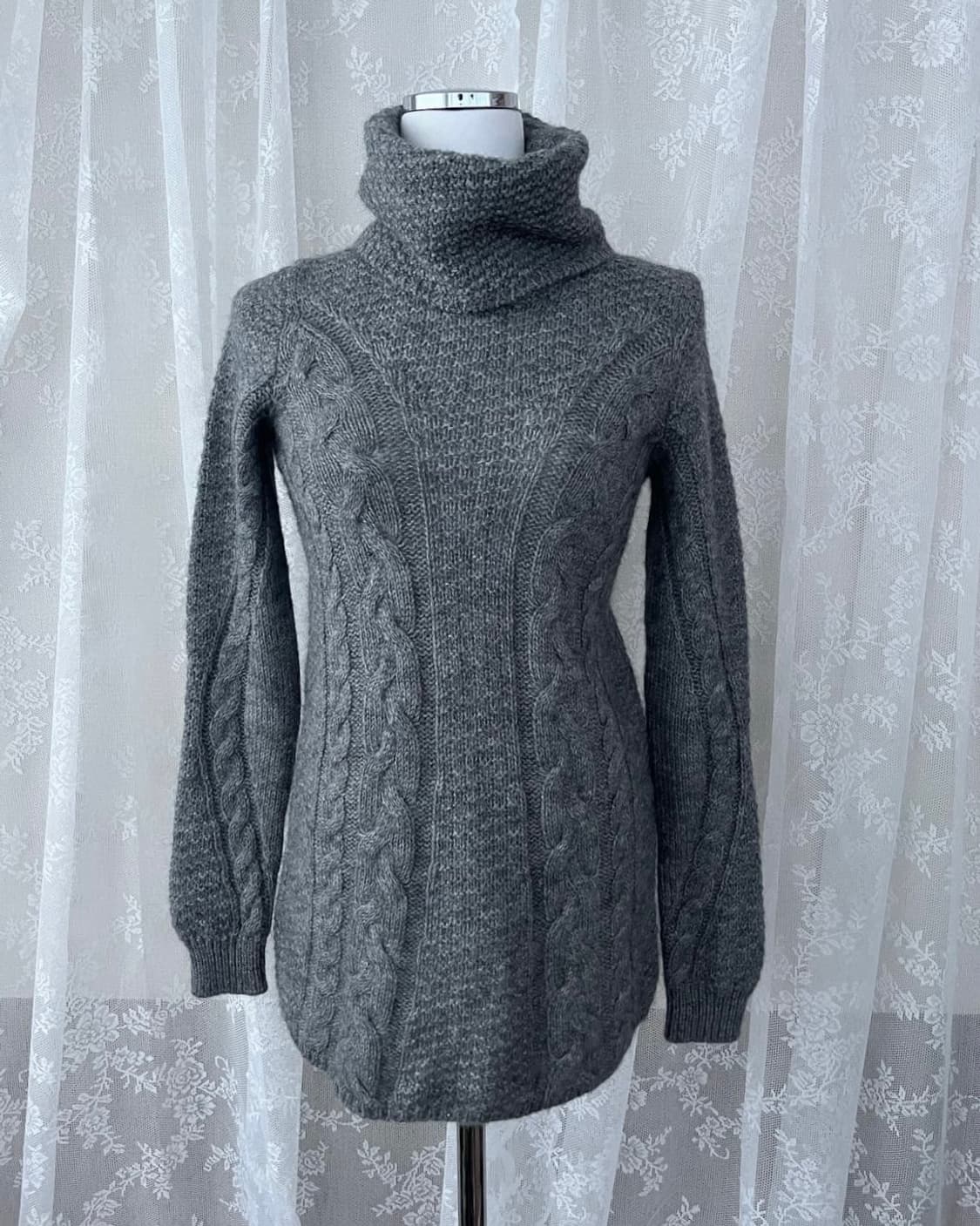 마시모두띠 울 알파카 터틀넥 니트 상품이미지1