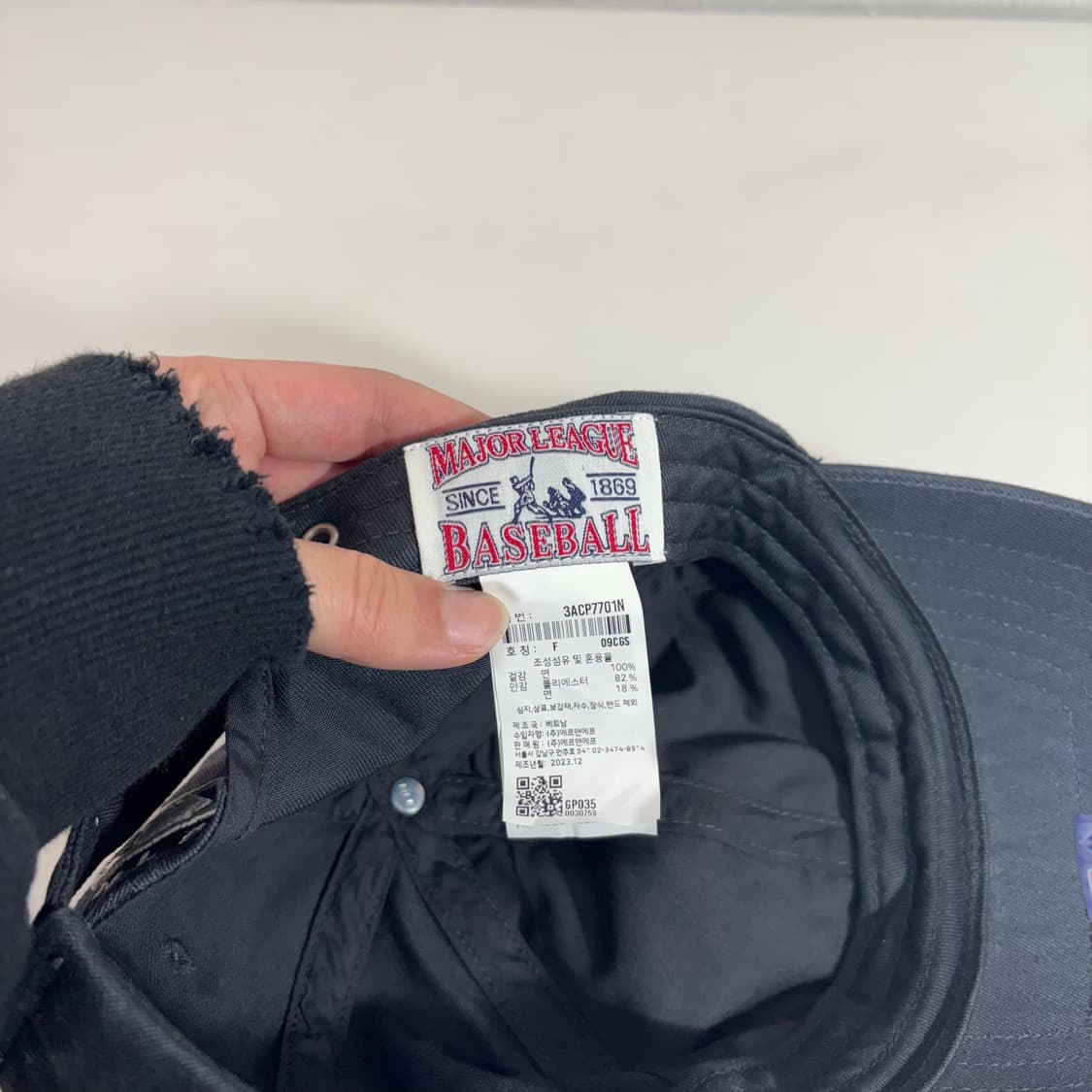 FREE MLB 다크그레이 NY 양키스 면 볼캡 상품이미지4