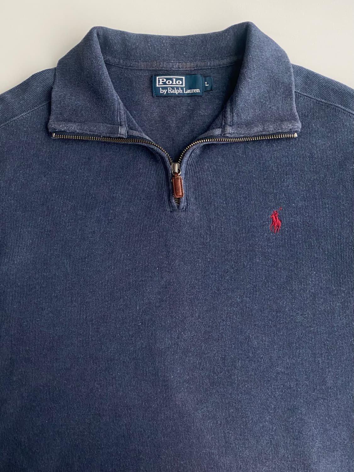 폴로 반집업니트 상품이미지2