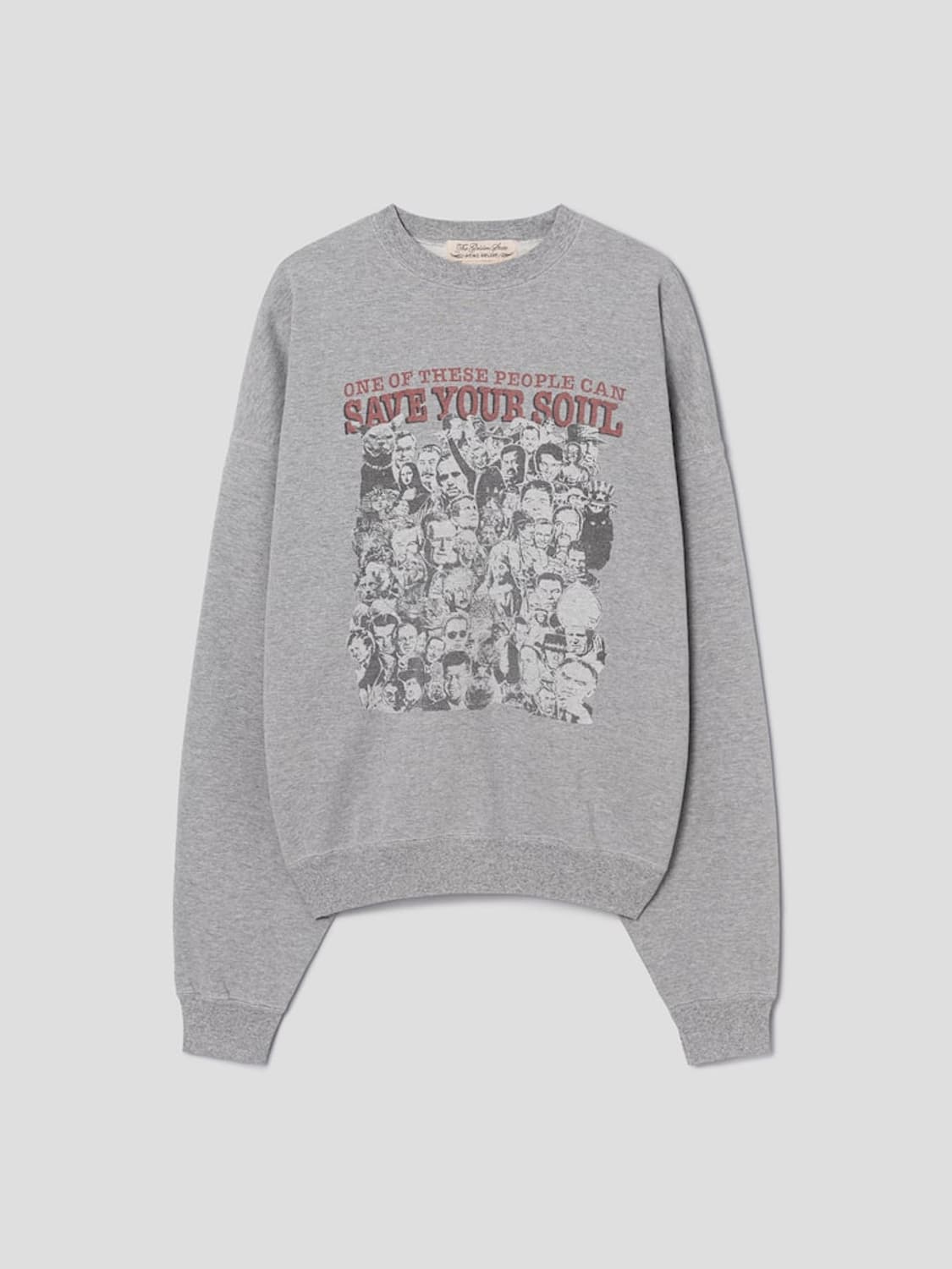 [M] 레미 릴리프 더블 SP 스웨트셔츠 그레이 상품이미지1