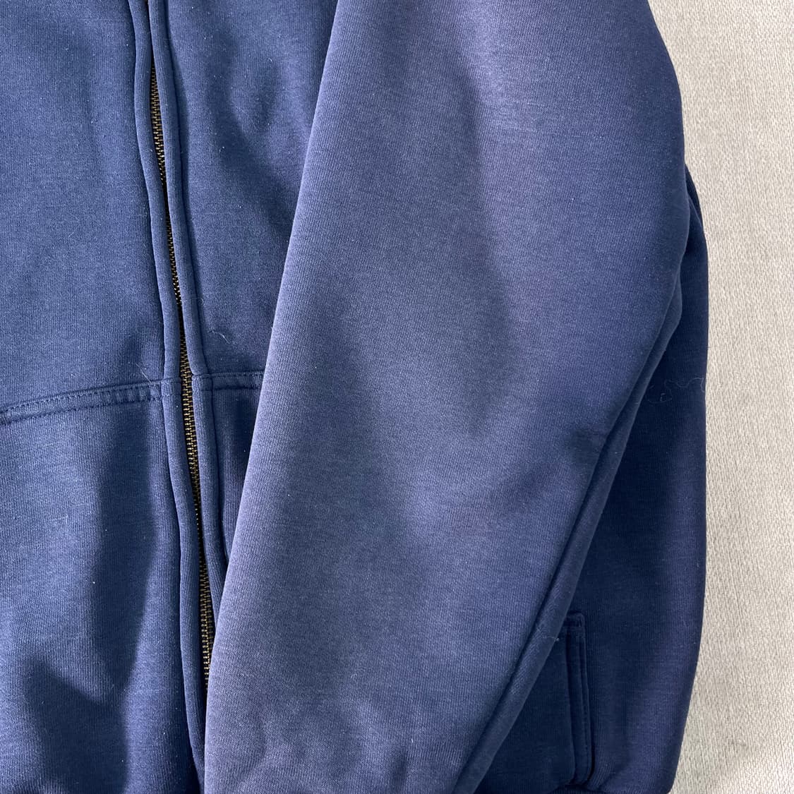 100 칼하트 네이비 써멀 후드집업 상품이미지5
