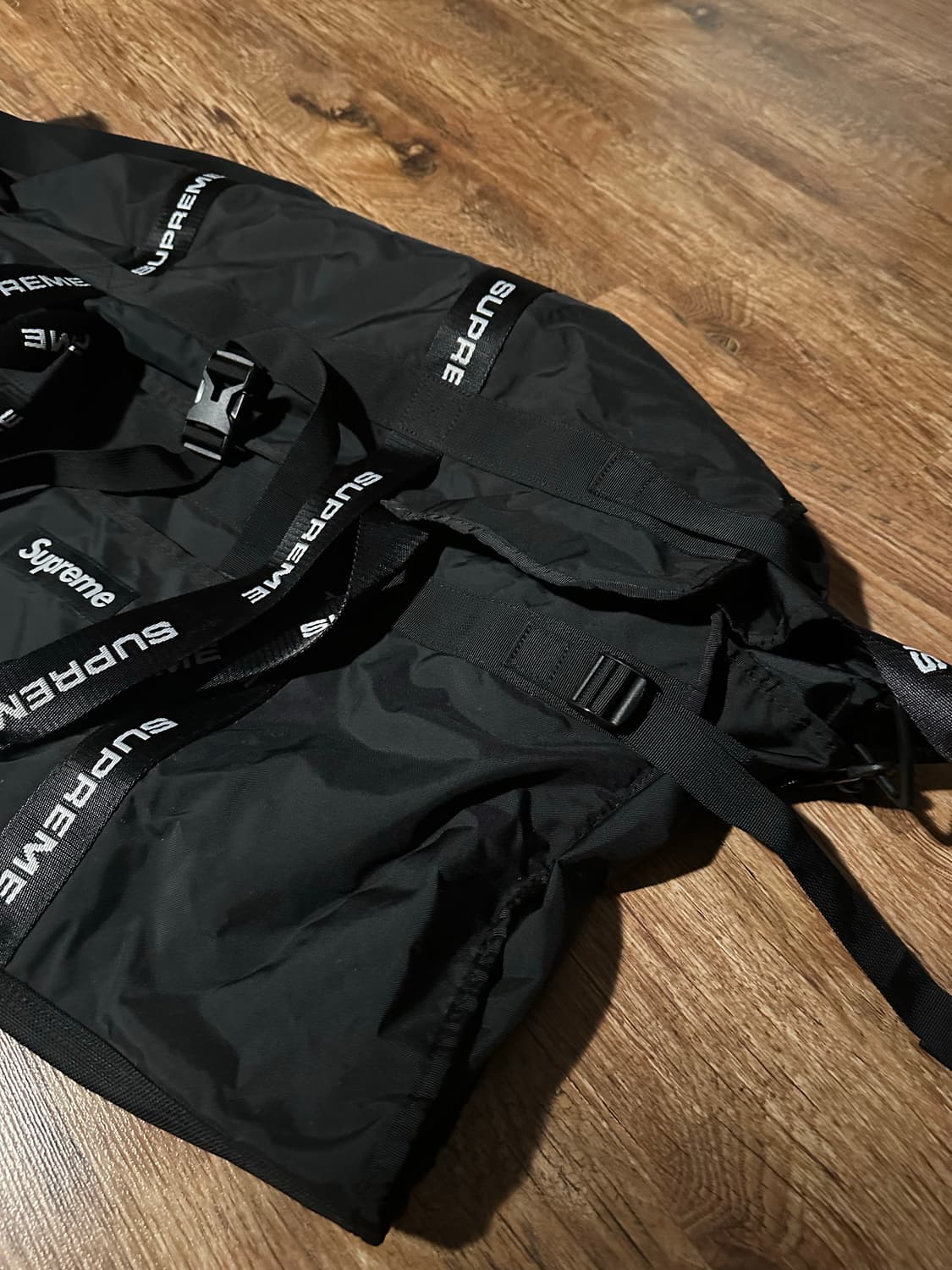 [OS] 슈프림 라지 하울 토트백 블랙 새상품 상품이미지7