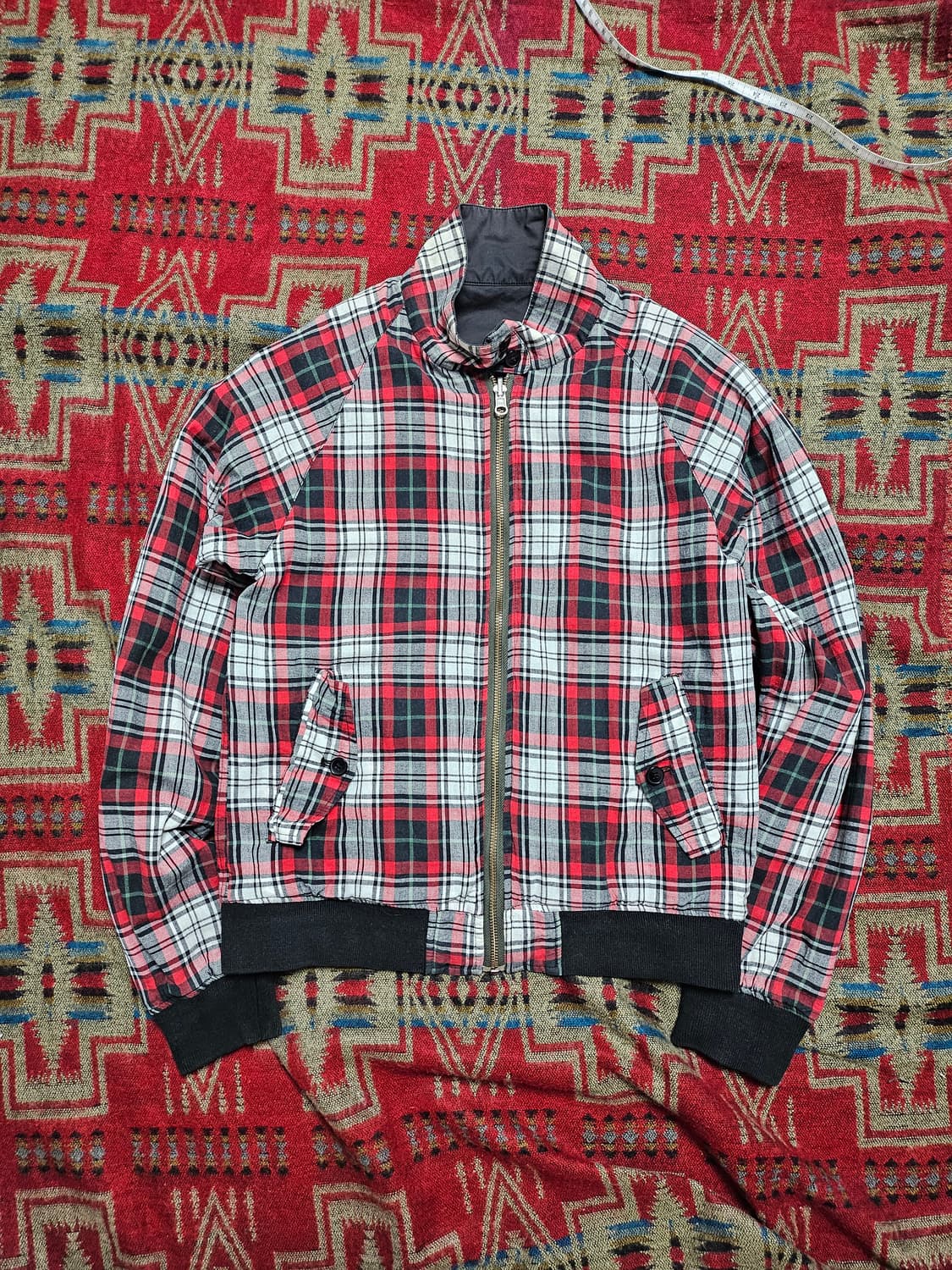 저널스탠다드 리버시블 해링턴 블루종 M 상품이미지1